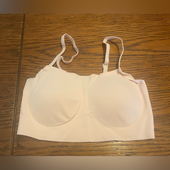 True & Co. Other - True & Co. Light Pink Seamless Padded Bralette